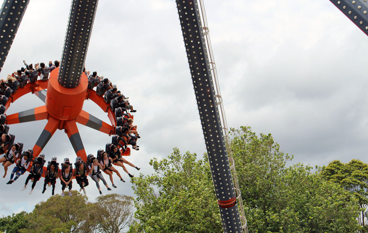 Rainbow's End Amusement Park Auckland (3