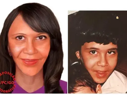 Polícia divulga foto de como estaria hoje menina que desapareceu há 30 anos e deixou carta despedida