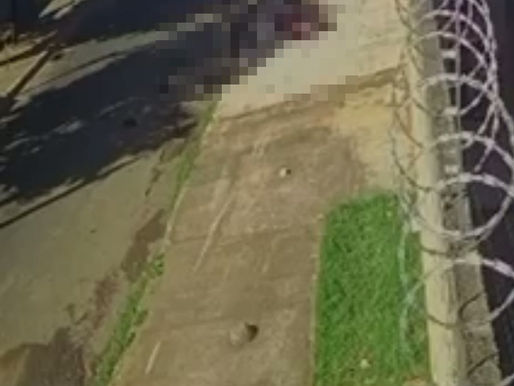 CÂMERAS DE SEGURANÇA REGISTRARAM GRAVE ACIDENTE QUE VITIMOU FATALMENTE JOVEM DE 20 ANOS EM CALDAS NOVAS