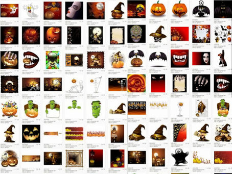 HALLOWEEN ILLUSTRATIONS & DESIGNS