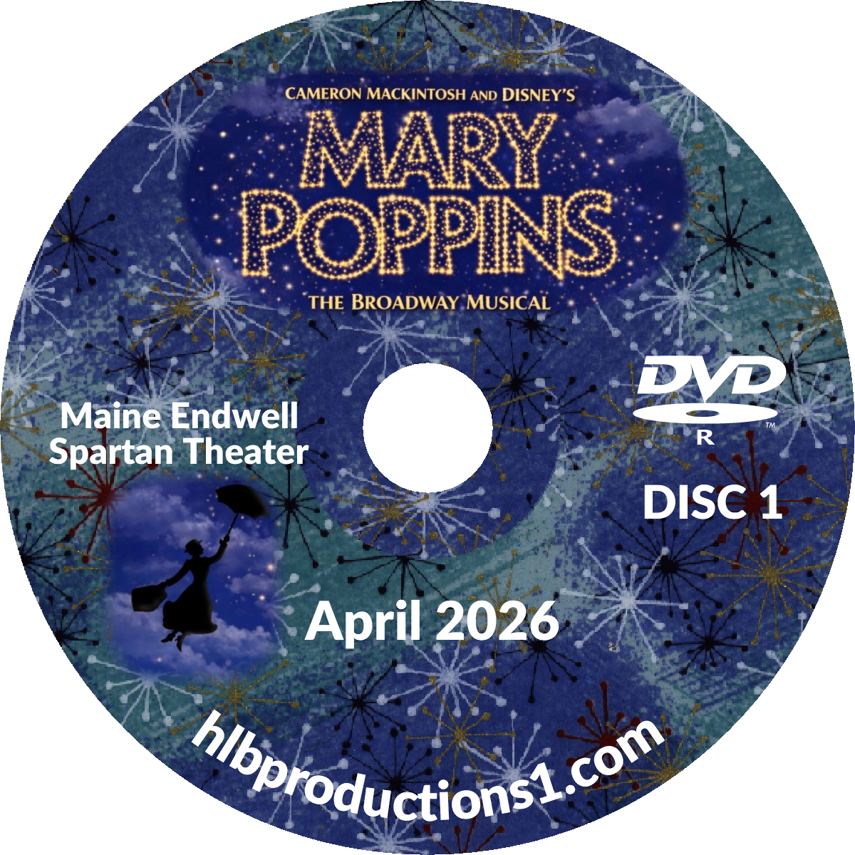 ME MARY POPPINS 2026 DVD SET
