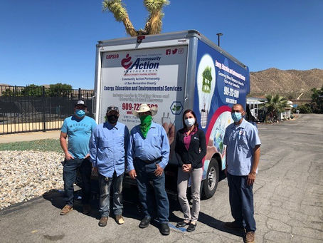 Seniors Receive Food Boxes from CAP-SBC