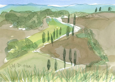 val d'orcia