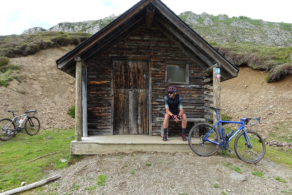 gravel cycling, Pyrenees, switchbacks, climb, gravel bike, gravel biking, gravel cycling, gravel adventure, mountains, Castelli, ENVE, FiftyOne, refuge