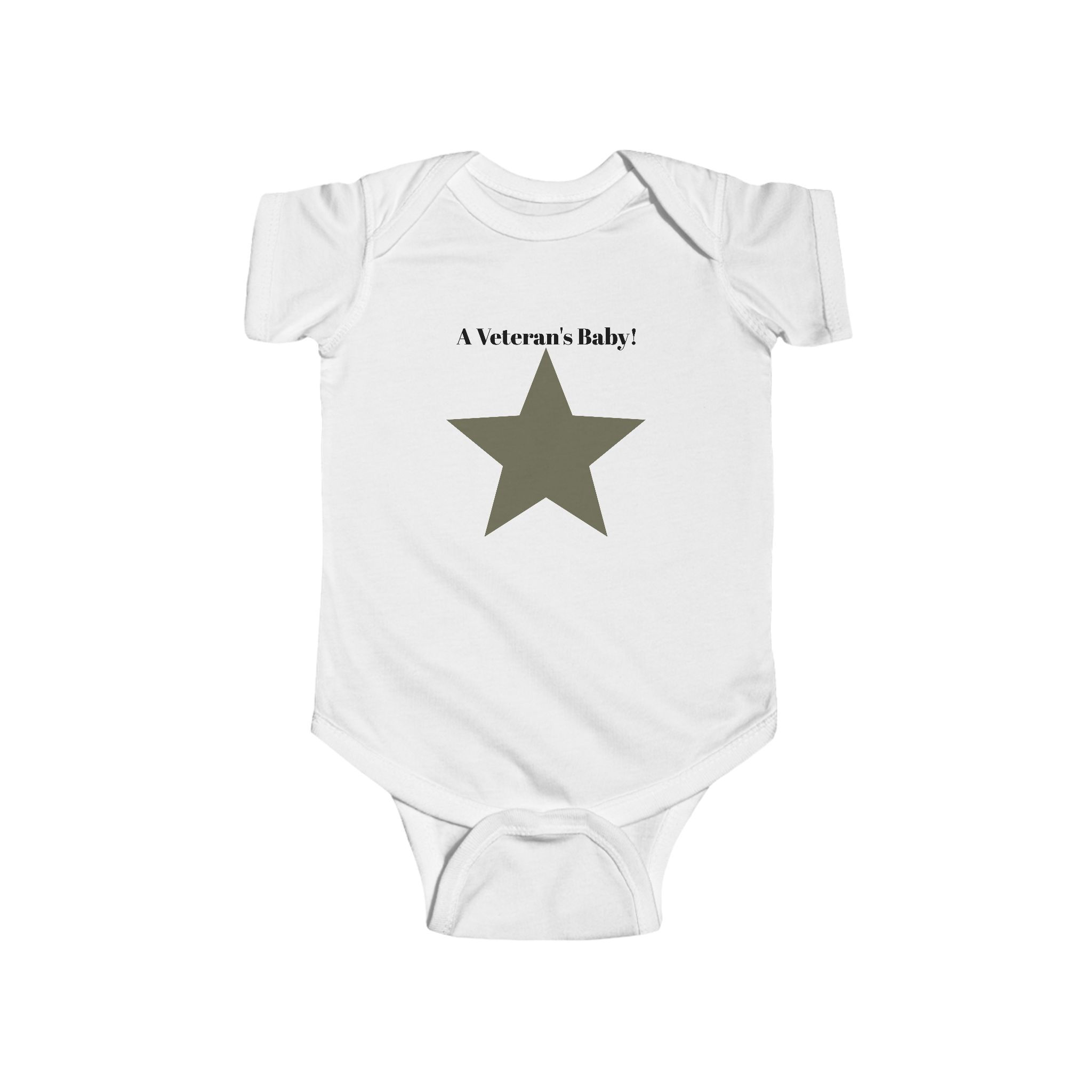 A Veteran's Baby onesie