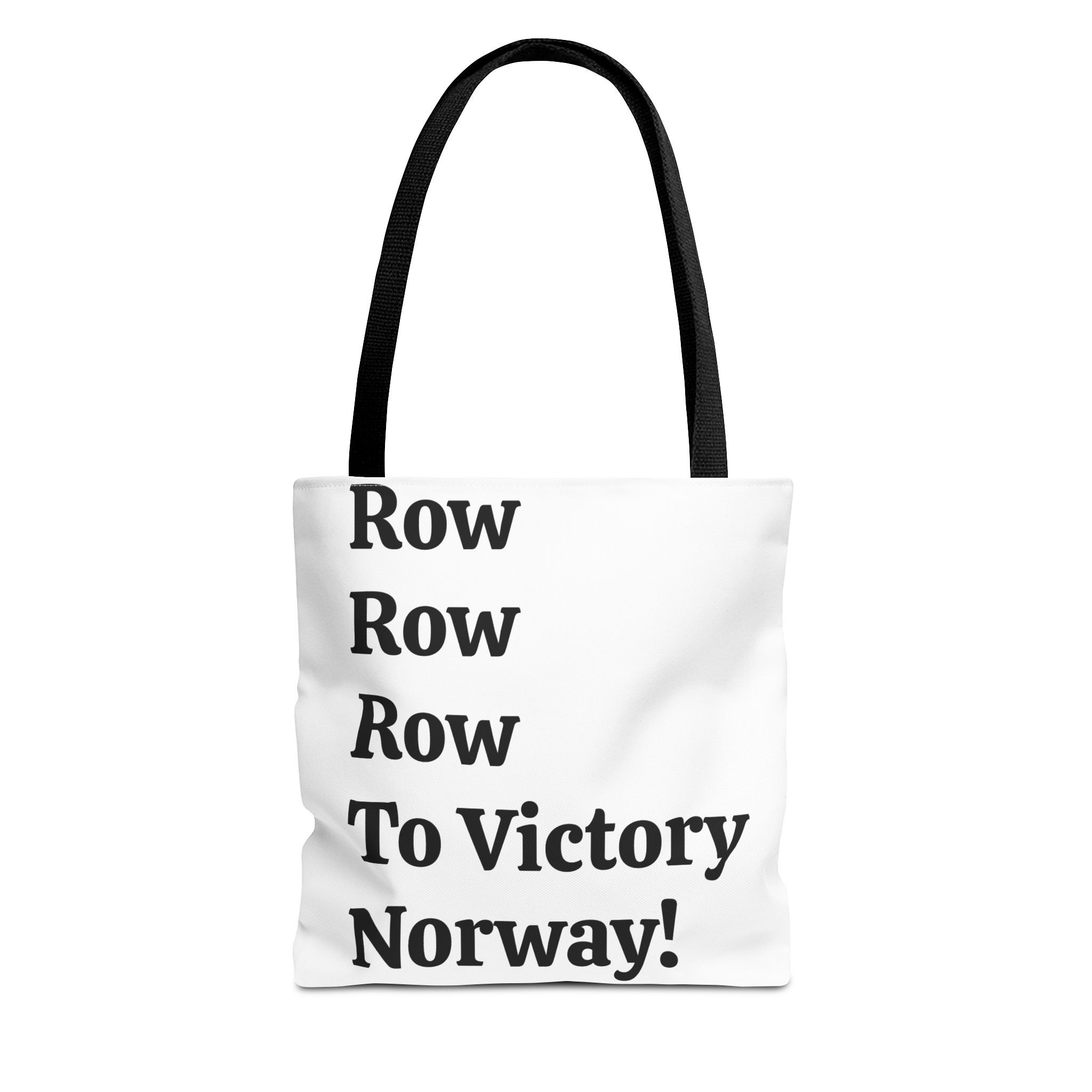Row Row Row To Victory Norway! Scandinavian Patriotic Reusable Shopping Bag