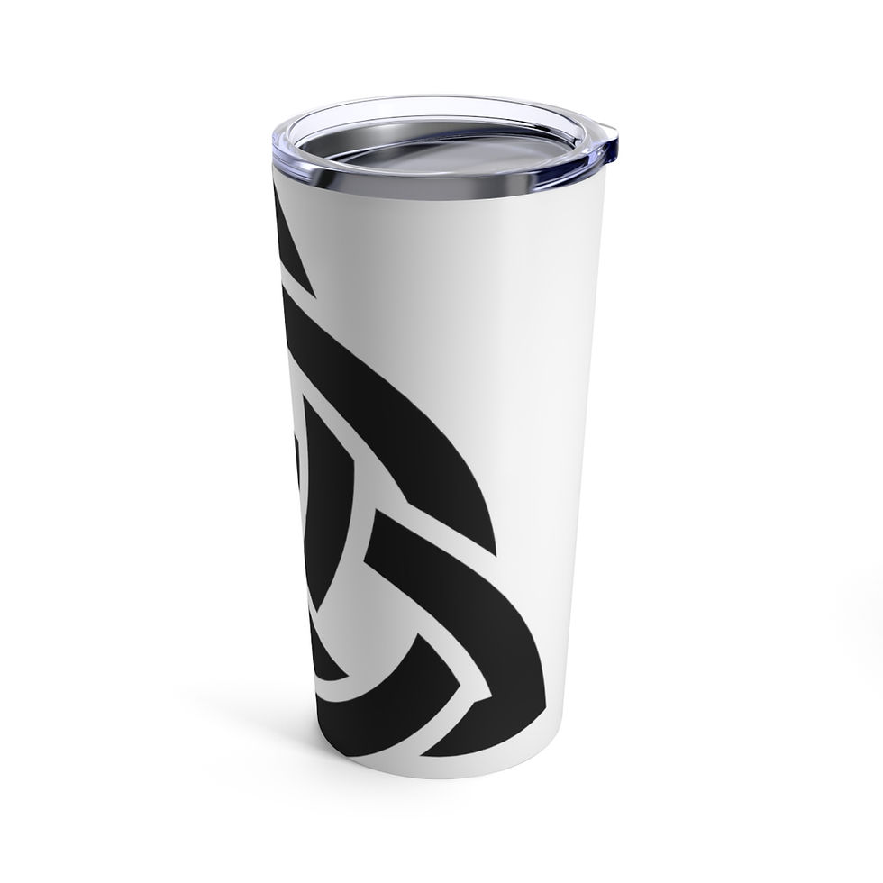 Thumbnail: Triquetra Tumbler V2 B/W 20oz
