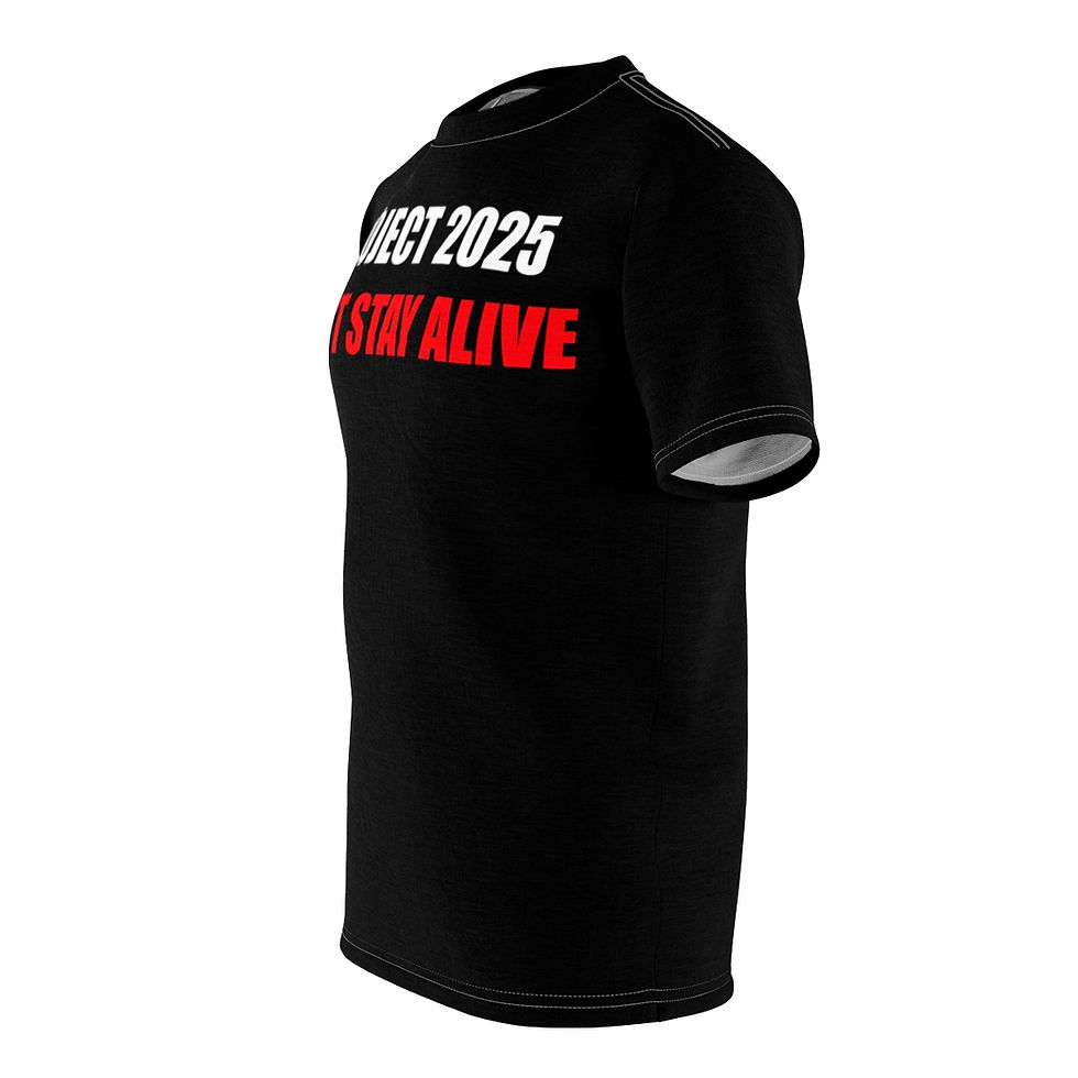 Thumbnail: Project 2025 Cant Stay Alive T