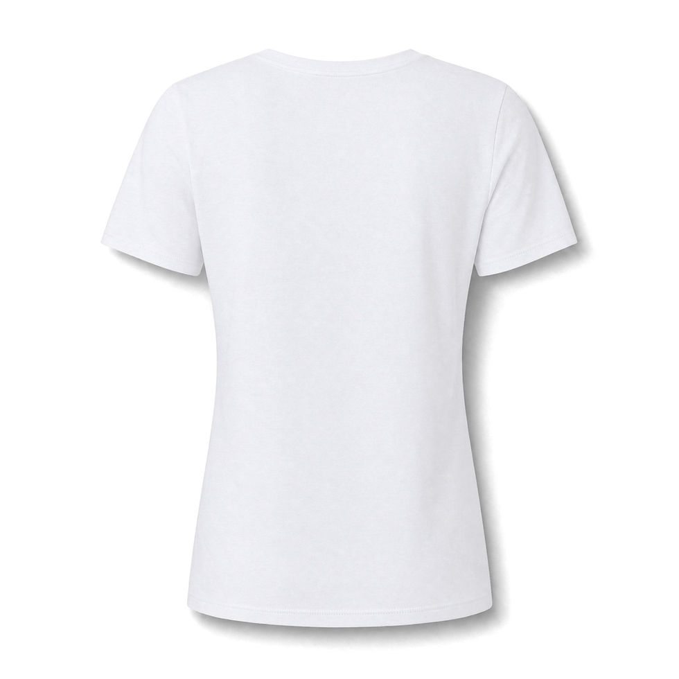 Thumbnail: Witchy Thoughts V-Neck Tee — Women's Halloween Candle Graphic Shirt
