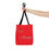 Thumbnail: I am America Red Tote Bag
