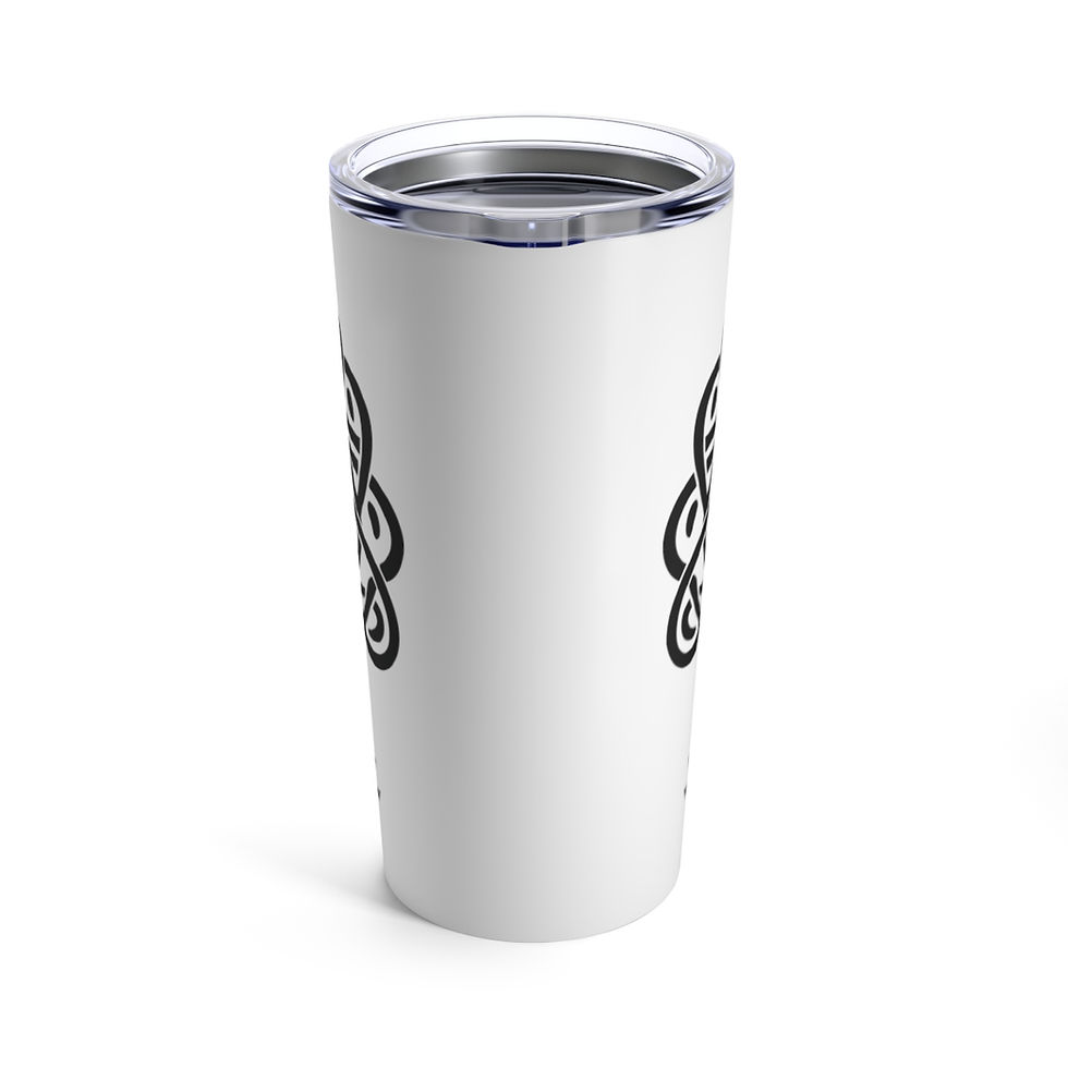 Thumbnail: Celtic Tumbler V2 B/W 20oz