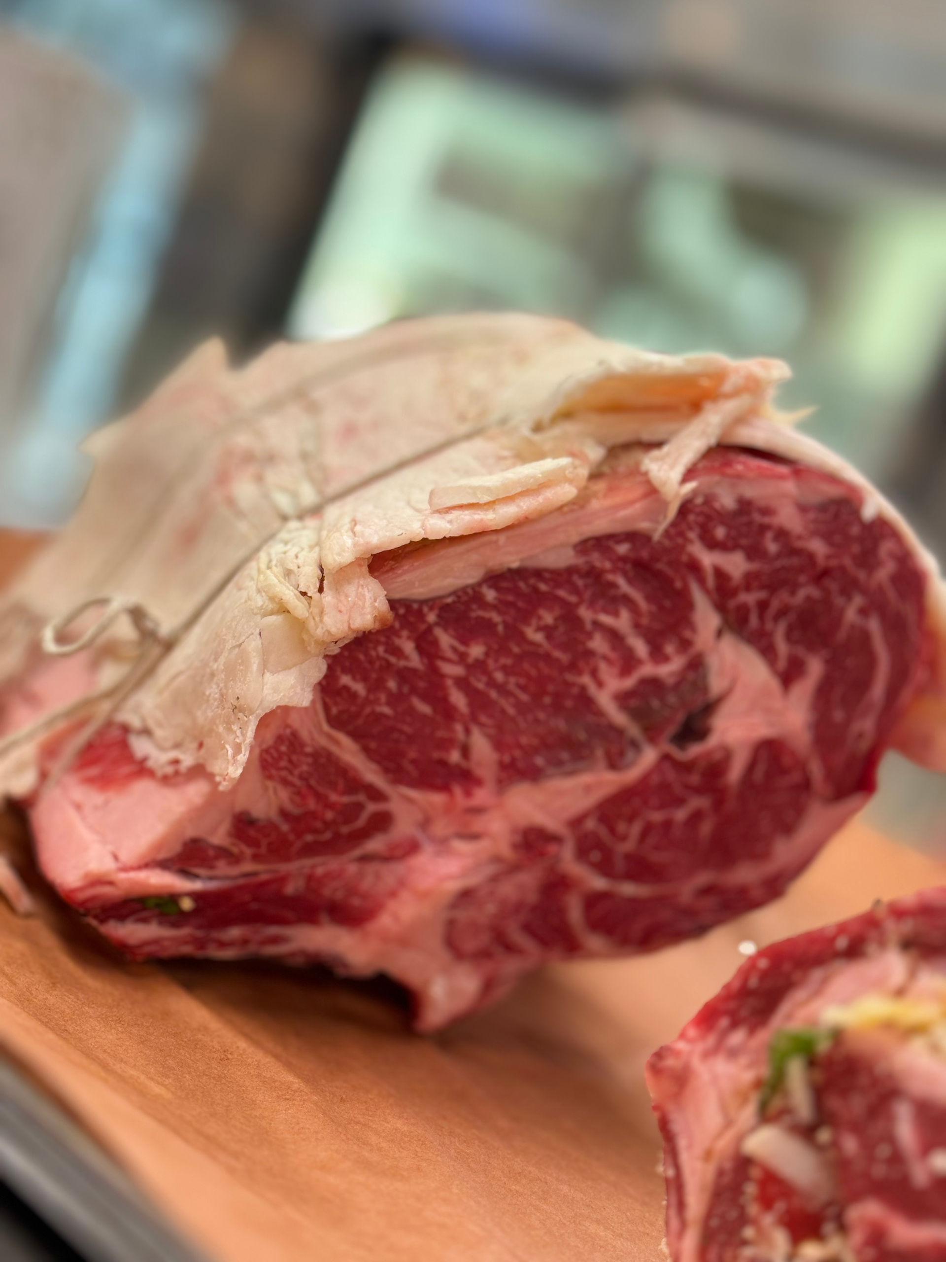 One of our Prime Grass Fed Steaks...wrapped and ready to go! Enjoy!