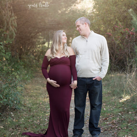 Beautiful fall maternity at Benson Park, NH