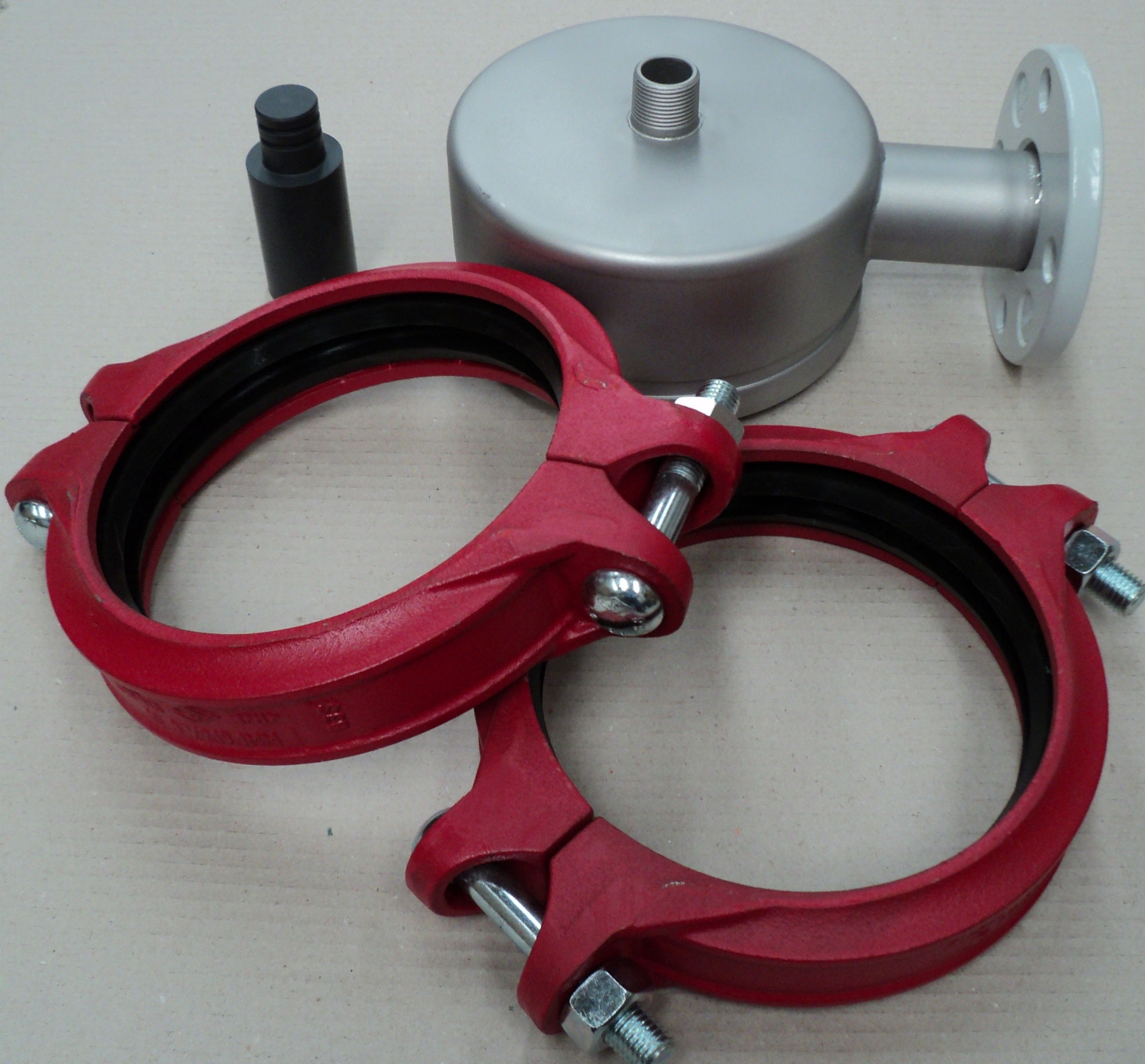 Anschluss Set Unidesign 8" Flansch