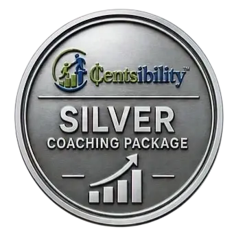 Silver personal finance coaching package for goal setting and putting your financial plan into action