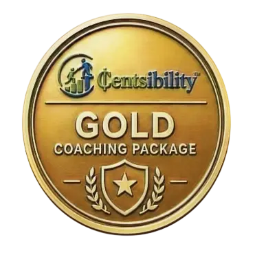 Gold personal finance coaching package for ongoing guidance and long-term financial confidence