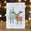 Thumbnail: Personalised Christmas Card Rudolph Design