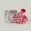 Thumbnail: Rolled Long Hot Water Bottle Red Nordic Knit