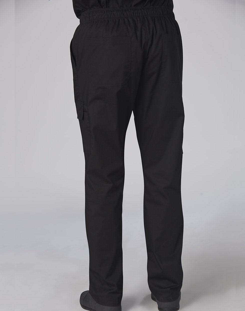 Thumbnail: Men's black functional chef pants
