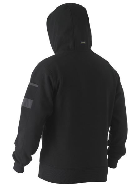 Thumbnail: Work Fleece Hoodie, back view
