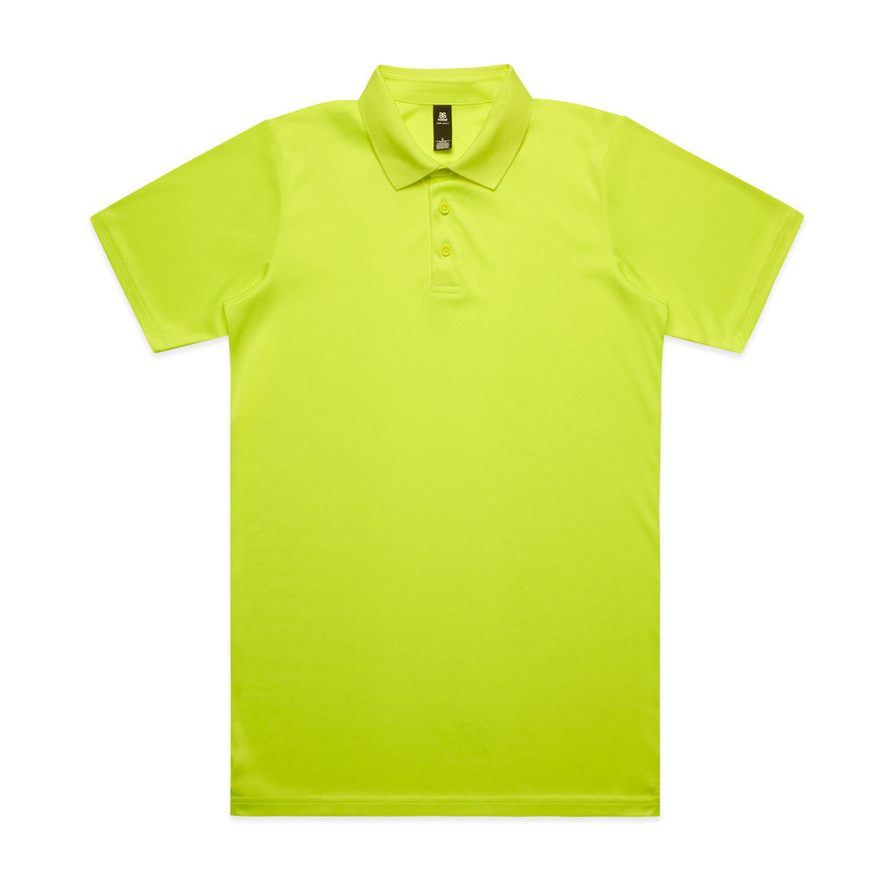Lime green polo shirt