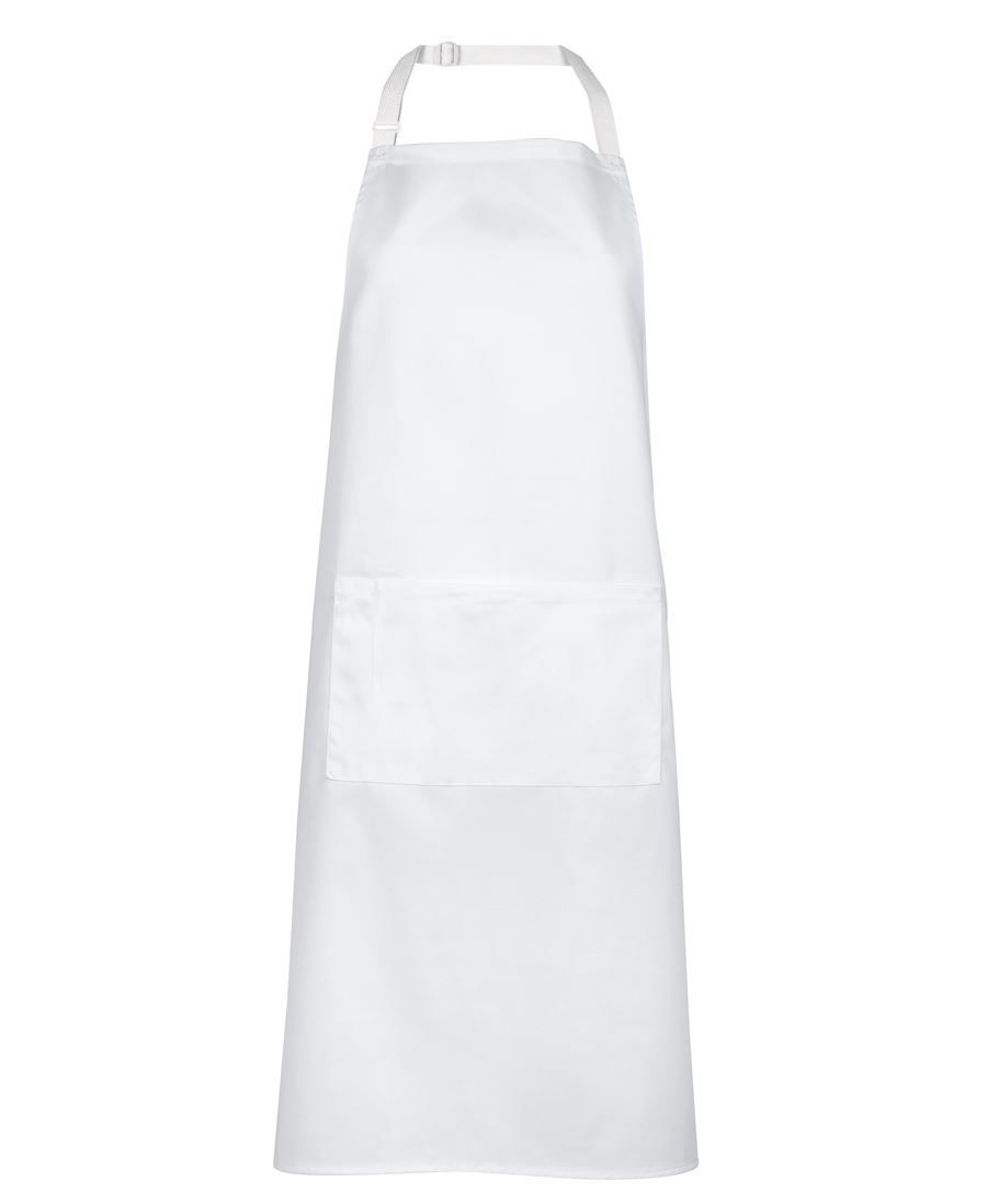 Thumbnail: White apron with front pocket