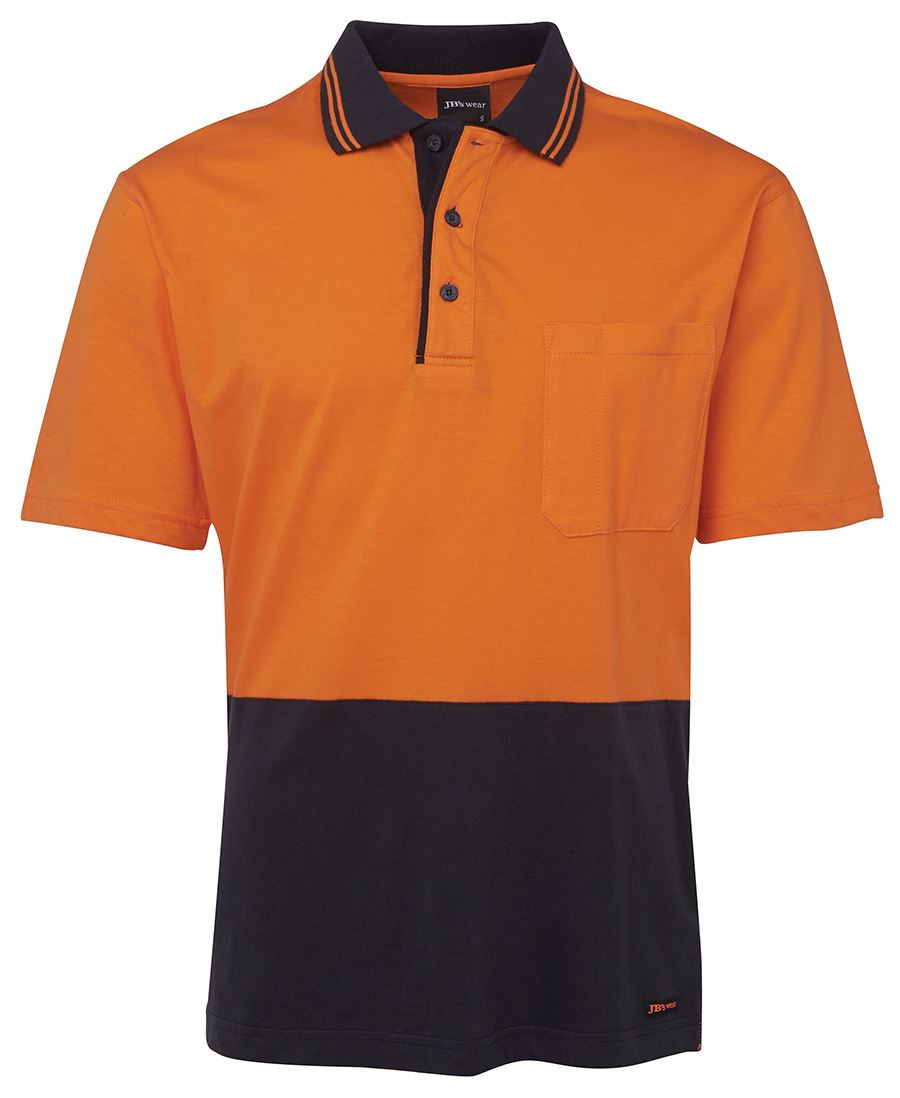 Thumbnail: JB's - Hi Vis S/S Cotton Polo