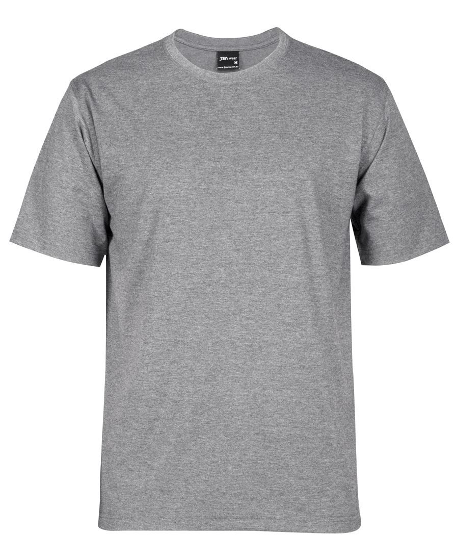 Thumbnail: Plain grey crew neck t-shirt