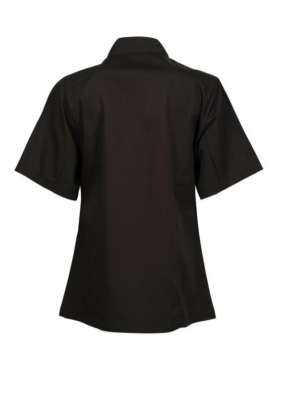 Thumbnail: Black Work Shirt, back view
