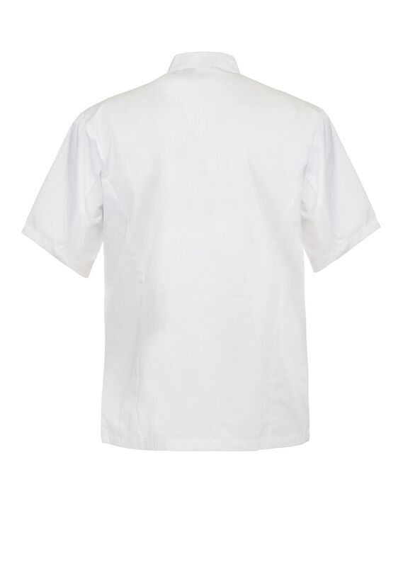 Thumbnail: CHEFS CRAFT - Short Sleeve Exec Chef Jacket Light Weight