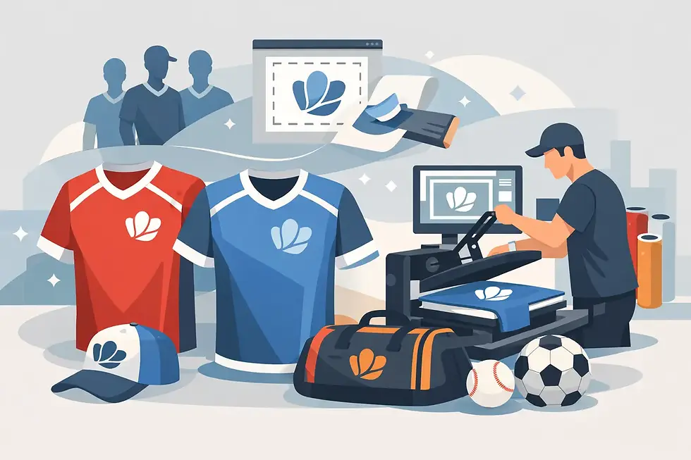Uniform Logo Printing for Better Teamwear