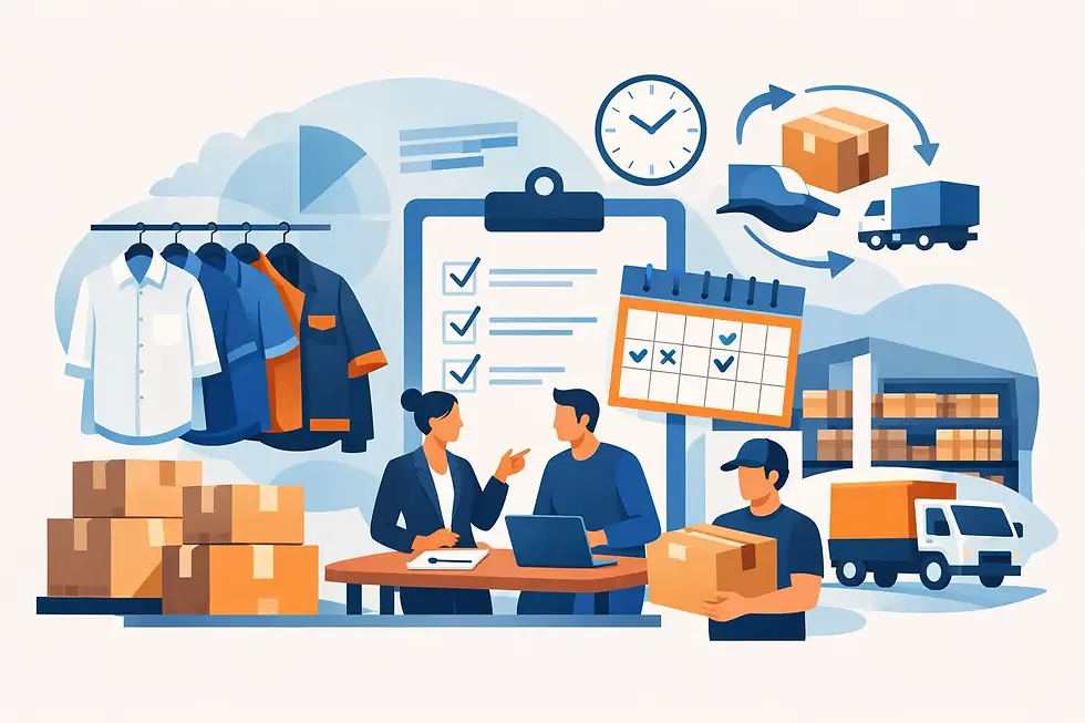 Bulk Uniform Orders: Plan Once, Supply with Confidence