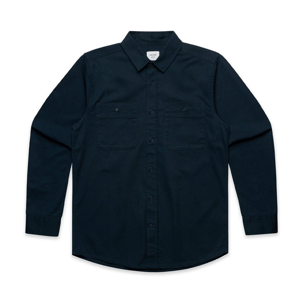 AS Colour dark long-sleeve work shirt