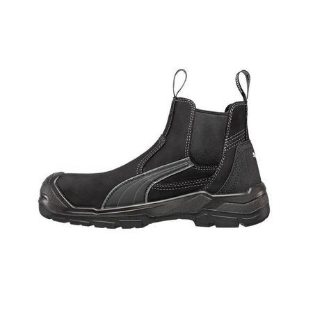 Thumbnail: Black Puma safety boot, side view