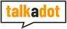 Logo for a website called Talkadot