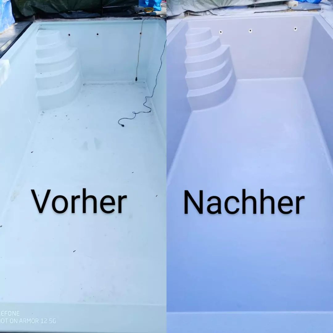 GFK- Polyureasanierung Pool