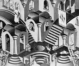 Maurits Cornelis Escher_Convexe et conca