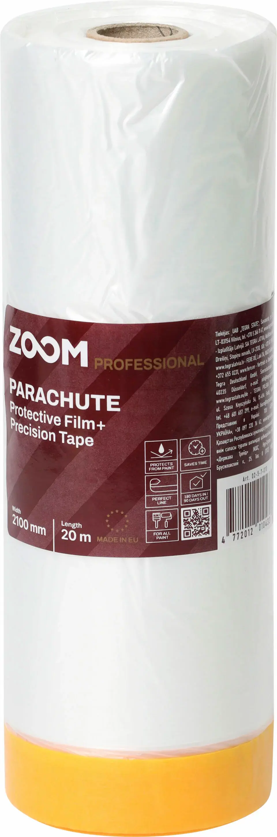 Thumbnail: ZOOM Protective film with PRECISION tape