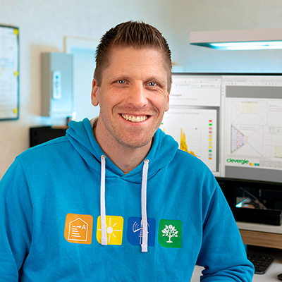 Michael Limbach, Leiter Service bei clevergie für Solaranlagen-Service und Support