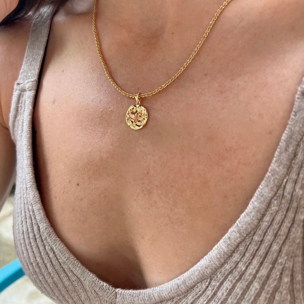 Thumbnail: Self love rose necklace 