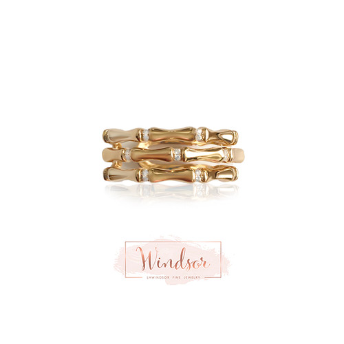 Lucky Bamboo Ring | LHWindsor Fine Jewel