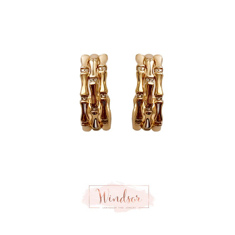 Thumbnail: Lucky bamboo earrings