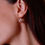 Thumbnail: Triple chain earrings
