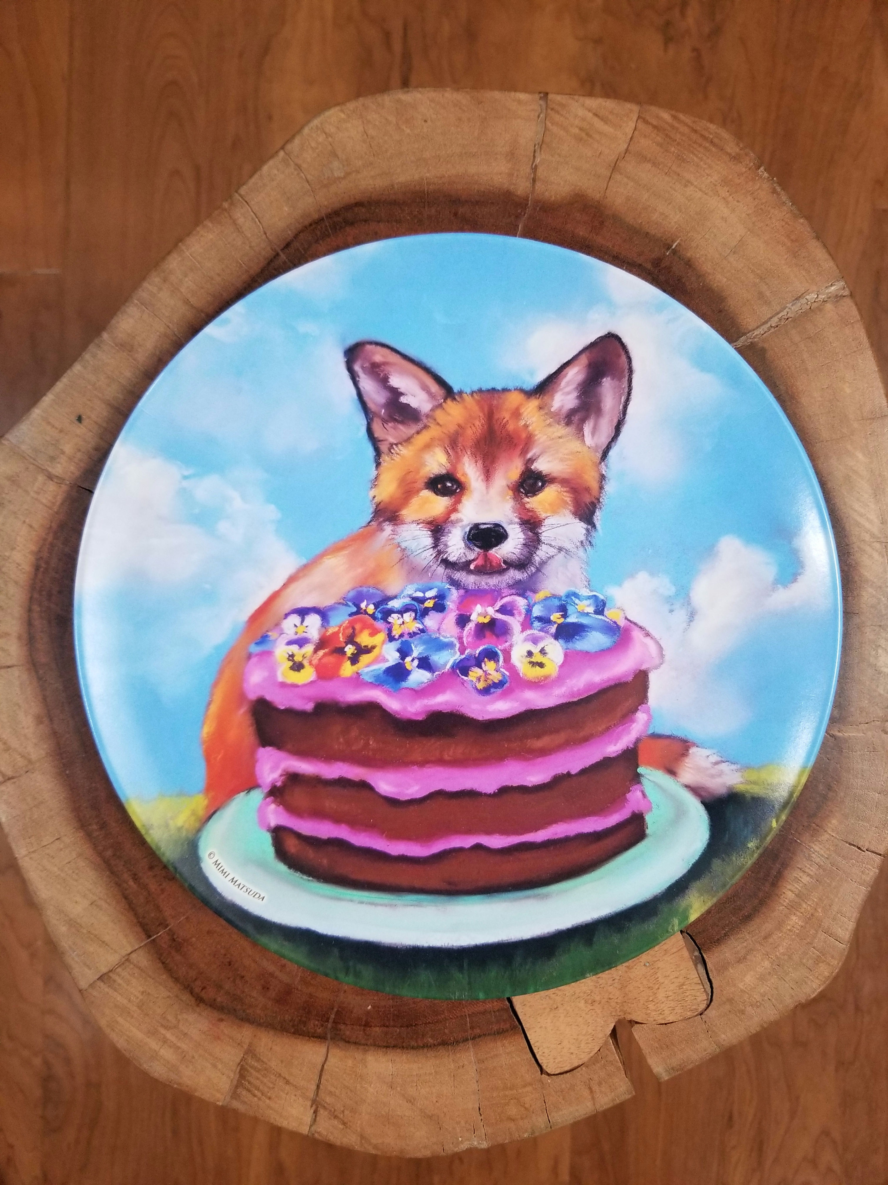 "Celebrate!" 10 inch diameter Plate