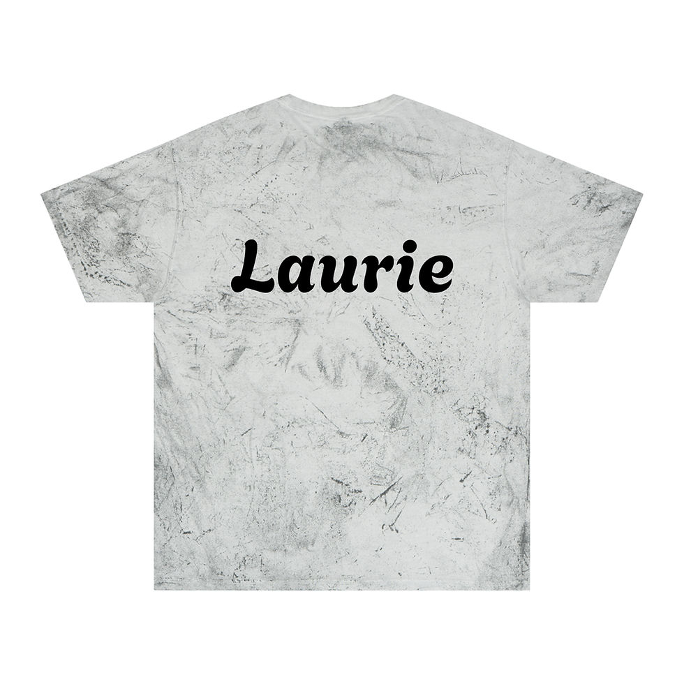 Thumbnail: Baby Blue FIP Awareness Personalized Color Blast T-Shirt