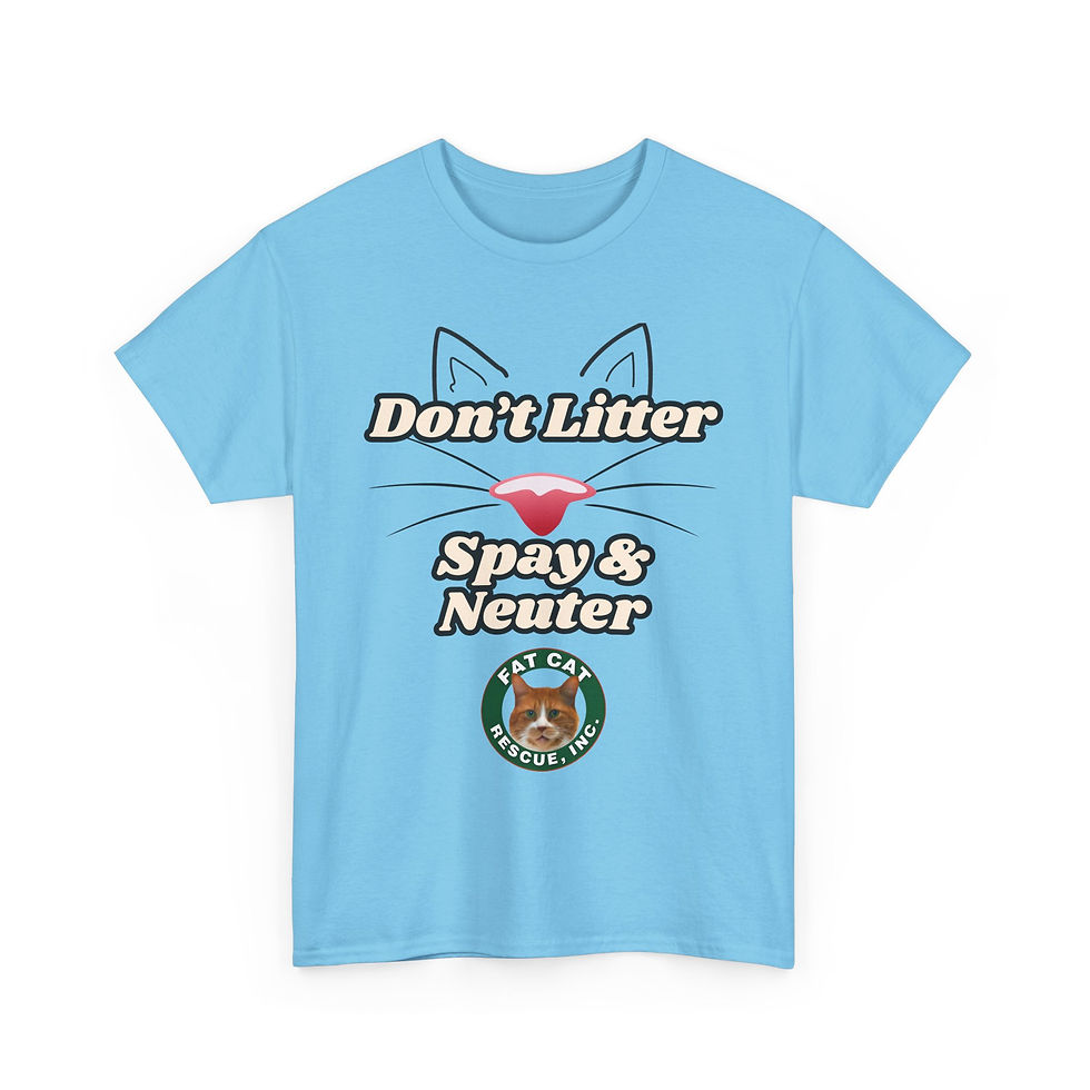 Thumbnail: Don’t Litter, Spay and Neuter – T-Shirt