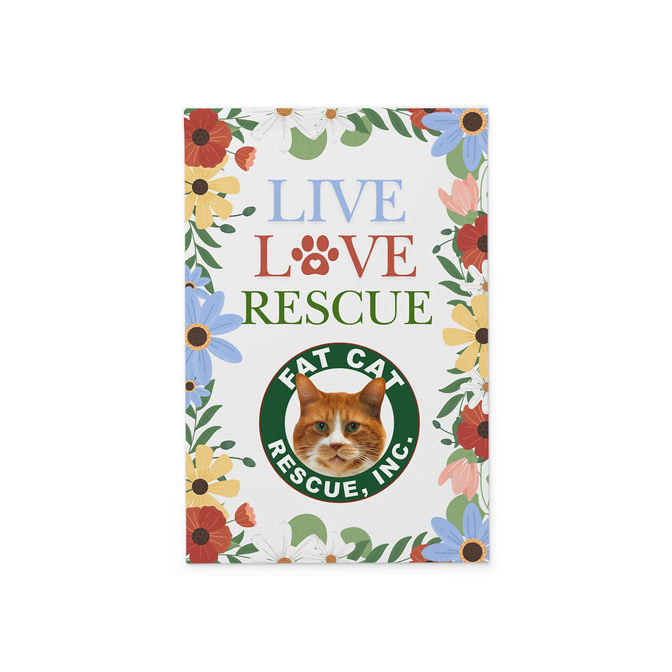 Thumbnail: Live Love Rescue Spring Garden Flag – 2026 Floral Logo Edition