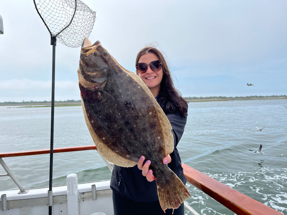 Captree Fluke Fishing on the Island Princess Captree Big Catch