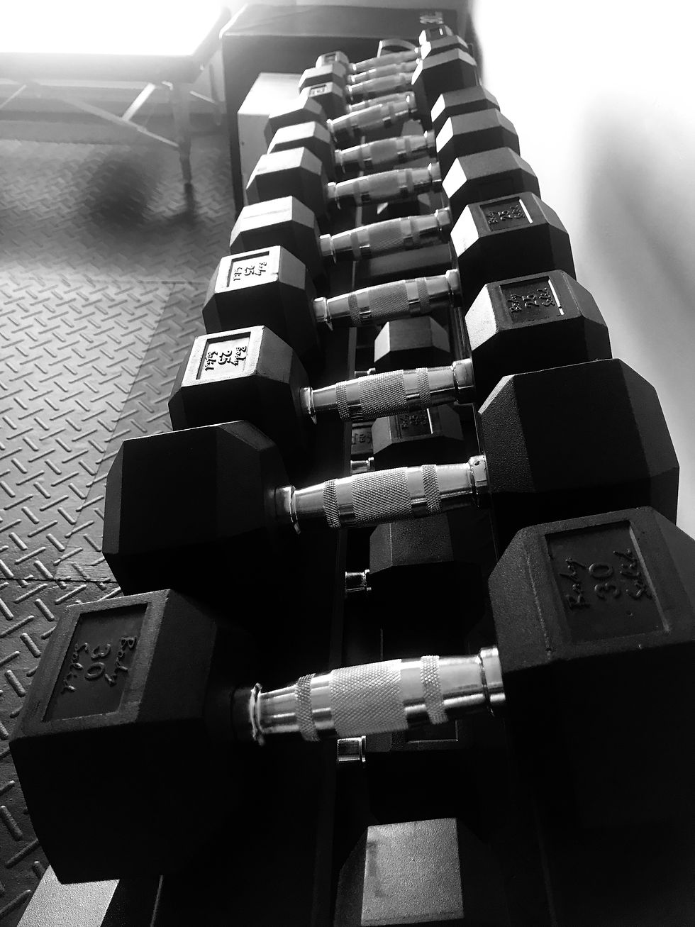 Well-equipped fitness studio