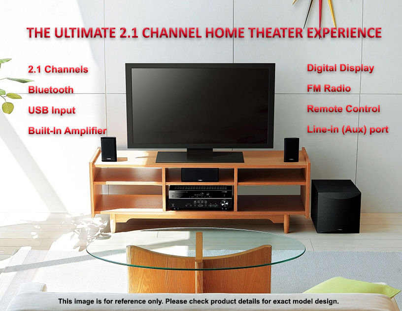 Thumbnail: 2.1 Channel 150W Max Power and 60W (RMS) Multimedia Speaker System